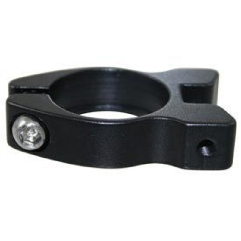 Evo EV, Seatpst Clamp With Tw M5 Threaded Eyelets, Black, 34.9mm