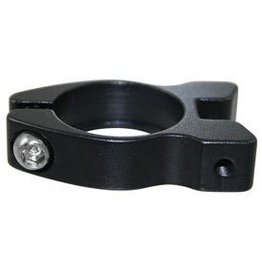 Evo EV, Seatpst Clamp With Tw M5 Threaded Eyelets, Black, 31.8mm