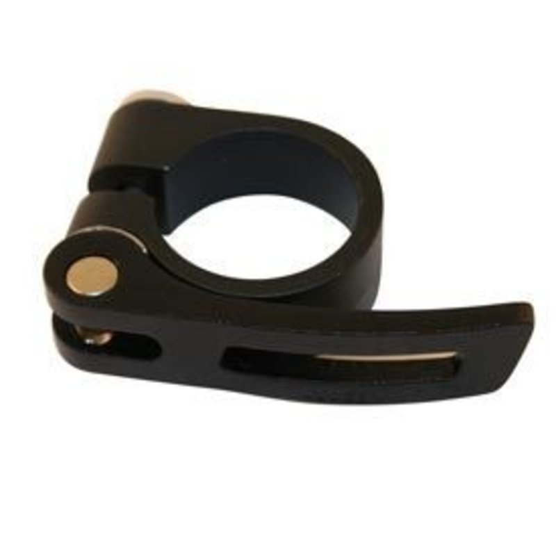 Evo EV, Seatpst clamp with quick release, 31.8mm, Black