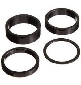 Others NON-KEYED, HEADSET SPACERS, 28.6 X 1.5 mm, Black