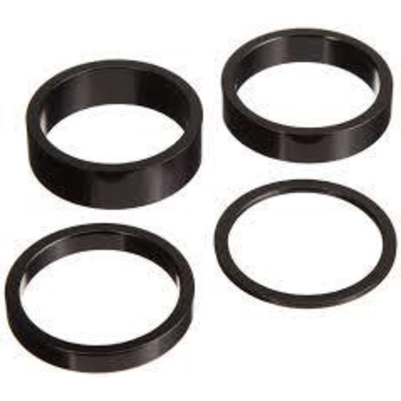 Others NON-KEYED, HEADSET SPACERS, 28.6 X 3 mm, Black