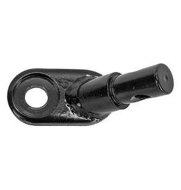 TRAILER AXLE ADAPTOR, BLACK, STEEL