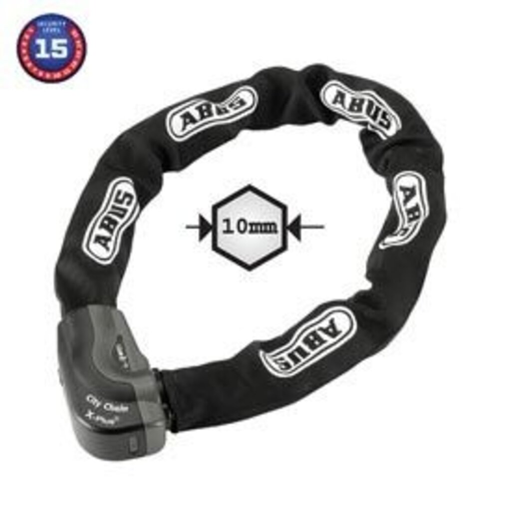 Abus Abus, Granit City Chain X-Plus, Chain with key lock, 10mm/140cm