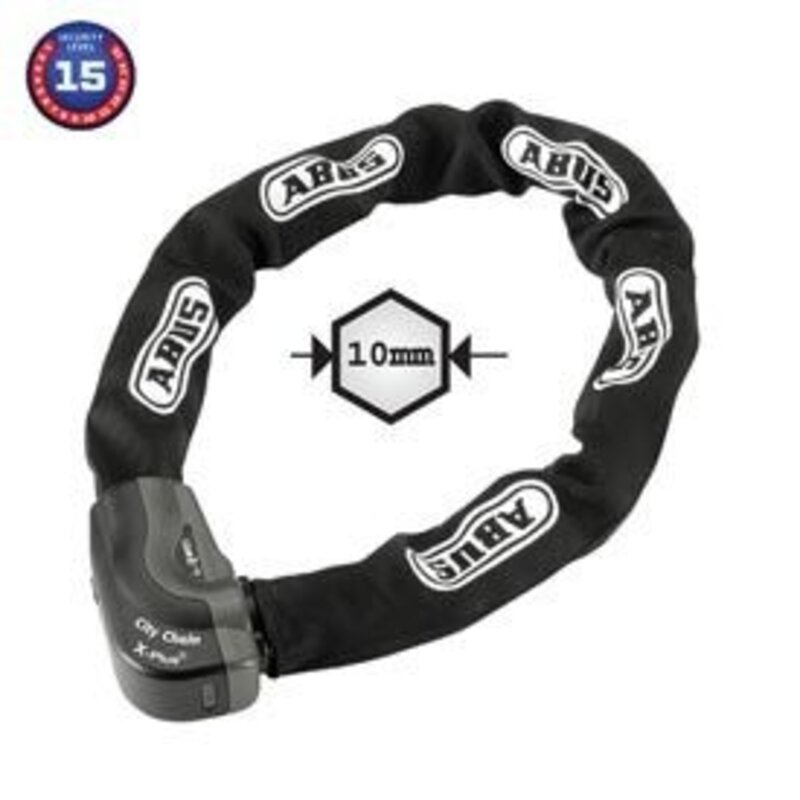 Abus Abus, Granit City Chain X-Plus, Chain with key lock, 10mm/140cm