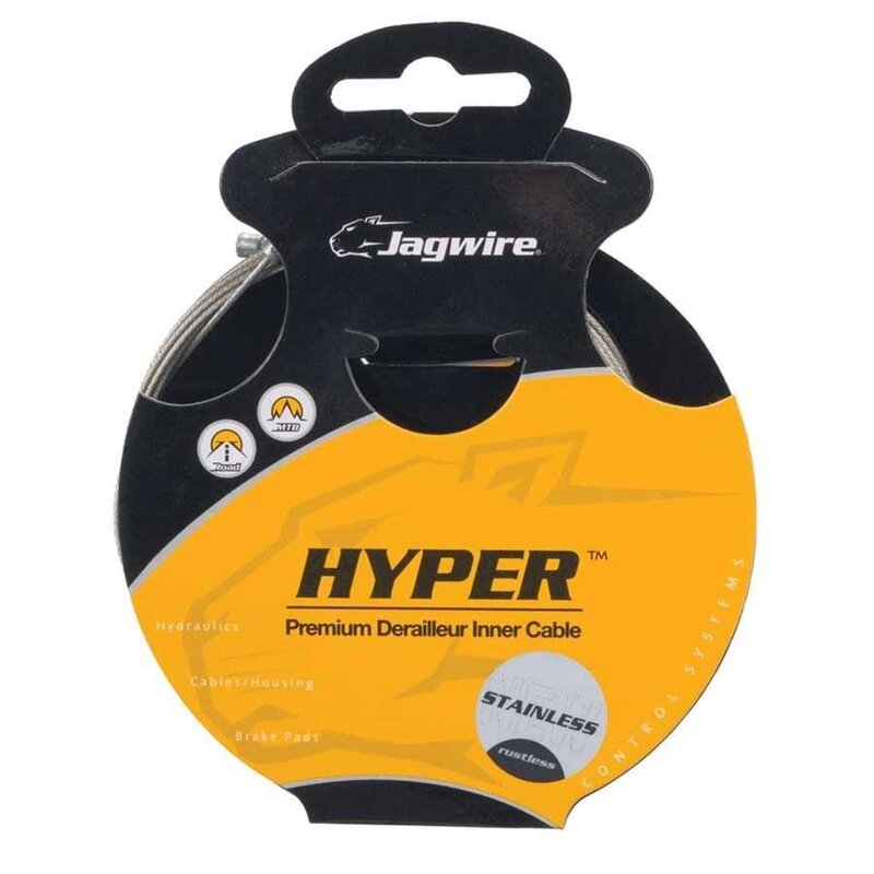 Jagwire Jagwire, Slick, Derailleur cable, SRAM/Shiman, Stainless, 4445mm (tandem)