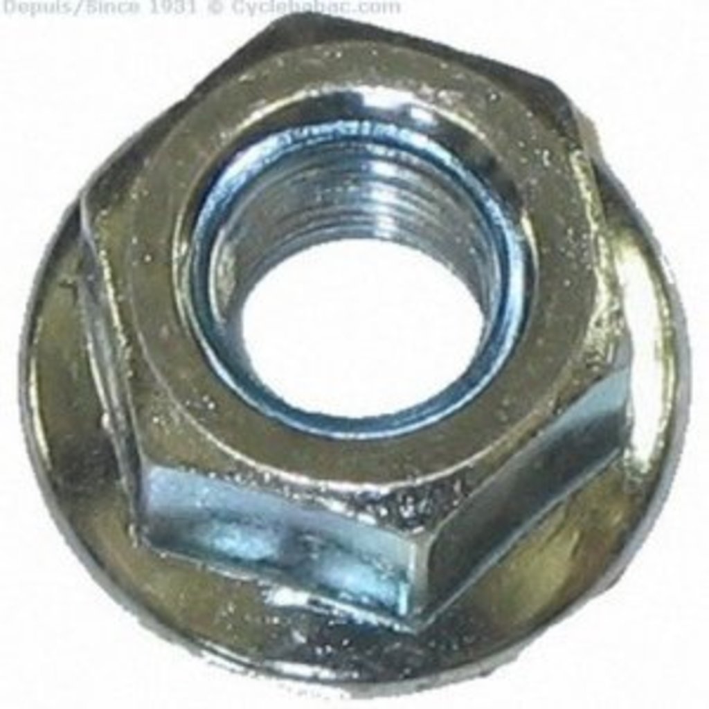 FLANGED NUTS, 5/16"x26TPI Front Hub Nut