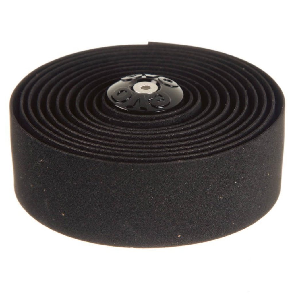 Evo EVO, Wind -Up Comfort, Cork Tape with Gel, Black