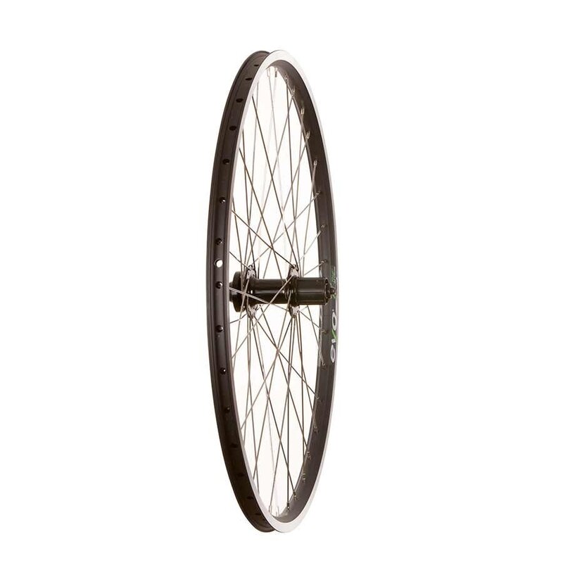 WHEEL SHOP Wheel Shp, Rear 27.5" Wheel, 36H Black Ally Duble Wall Ev E Tur 19/ Black Frmula DC-22 QR 8-10spd 6 Blt Disc Hub, Stainless Spkes