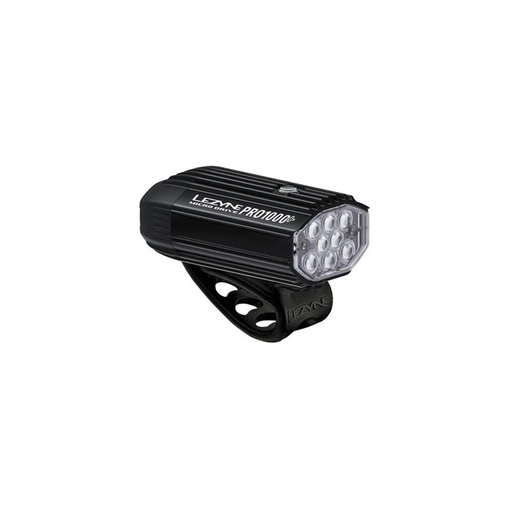 Lezyne Lezyne, Micro Drive Pro 1000+, Light, Front, Black