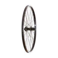 WHEEL SHOP Wheel Shp, Rear 26" Wheel, 36H Black Ally Duble Wall Ev E Tur 19/ Black Frmula DC-22 QR 8-10spd 6 Blt Disc Hub, Stainless Spkes