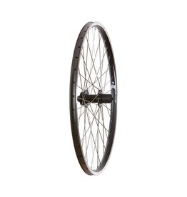 WHEEL SHOP Wheel Shp, Rear 26" Wheel, 36H Black Ally Duble Wall Ev E Tur 19/ Black Frmula DC-22 QR 8-10spd 6 Blt Disc Hub, Stainless Spkes