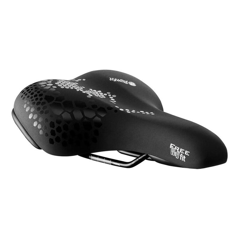 Selle Royal Selle Royal, Freeway Fit Moderate, Saddle, 260 x 186mm, Unisex, 524g, Black