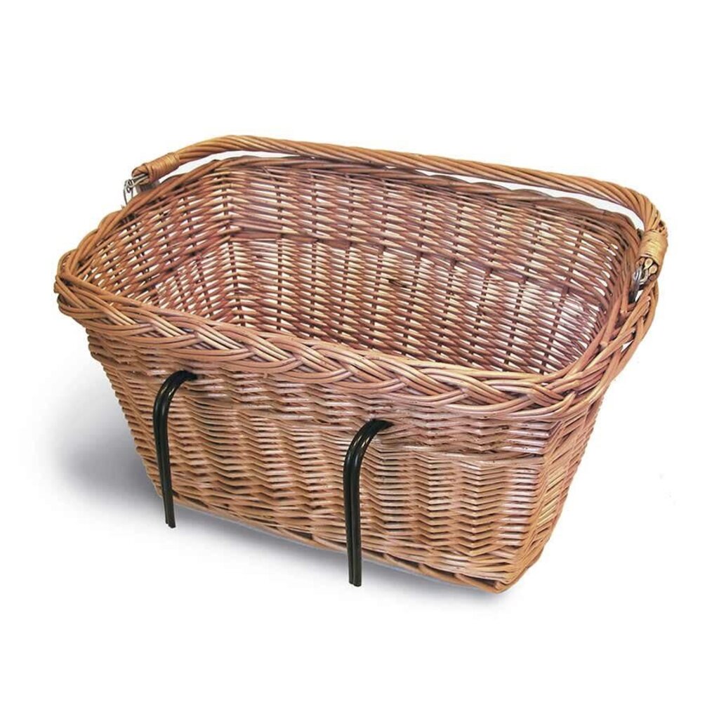 BASIL Basil, Davos, Front/Rear Basket, Varnished Natural Reg $99.99