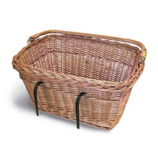 BASIL Basil, Davos, Front/Rear Basket, Varnished Natural Reg $99.99