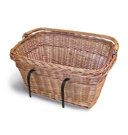 BASIL Basil, Davos, Front/Rear Basket, Varnished Natural Reg $99.99