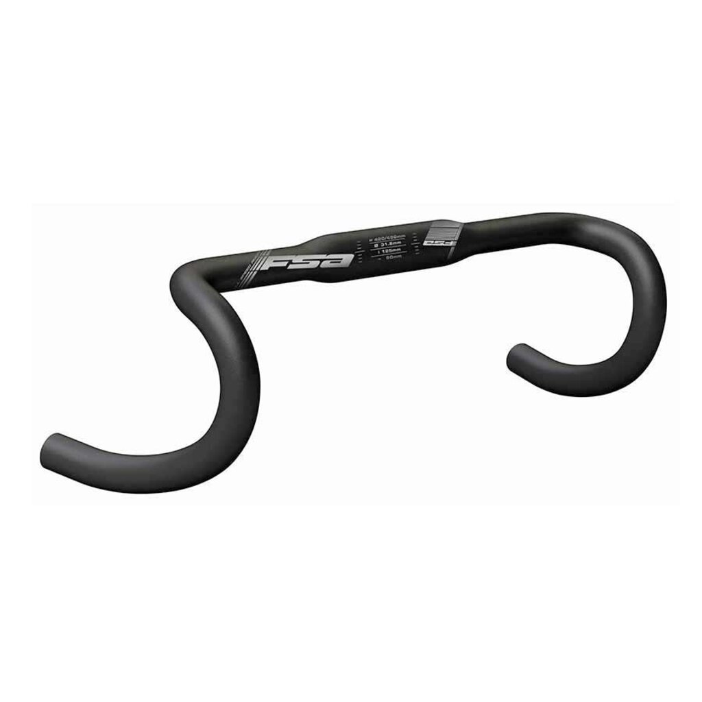 FSA FSA, Adventure, Road handlebar, Clamp: 31.8mm, Drop: 125mm, Reach: 80mm, W:440mm