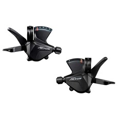 Shimano * Shimano, Altus SL-M2010, Trigger Shifter, Speed: 3x9, Combination: No, Black, Set