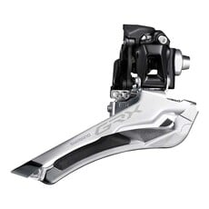 Shimano Shimano, GRX FD-RX400, Front Derailleur, 10, Swing: Down, Cable Pull: Down, Braze-on