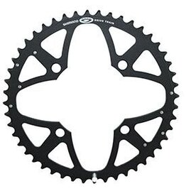 Shimano * Shimano, 38T, 10SP., BCD: 104mm, 4 BOLT, SLX FC-M675, Plateau Exterieur, Pour 26/38, Aluminium, BLACK, Y1NA98030