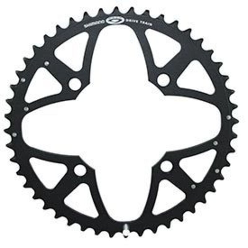 Shimano * Shimano, 38T, 10SP., BCD: 104mm, 4 BOLT, SLX FC-M675, Plateau Exterieur, Pour 26/38, Aluminium, BLACK, Y1NA98030
