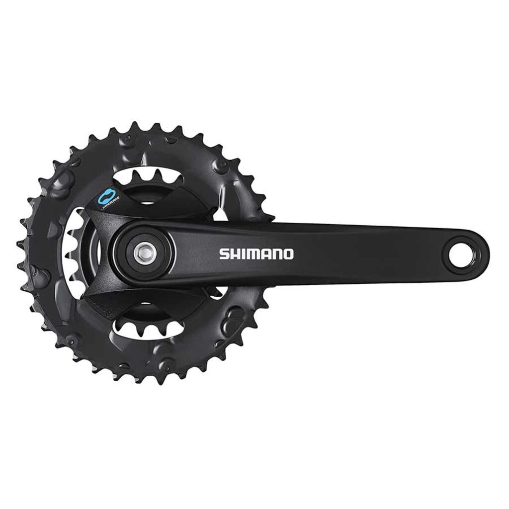 Shimano Shimano, FC-M315-2, Crankset, Speed: 7/8, BCD: Rivets, 22/36, Square, 170mm, Black, MTB