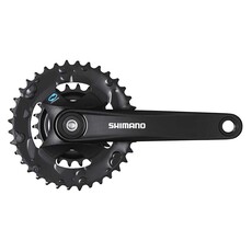 Shimano Shimano, FC-M315-2, Crankset, Speed: 7/8, BCD: Rivets, 22/36, Square, 170mm, Black, MTB