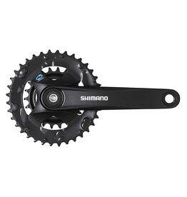 Shimano Shimano, FC-M315-2, Crankset, Speed: 7/8, BCD: Rivets, 22/36, Square, 170mm, Black, MTB