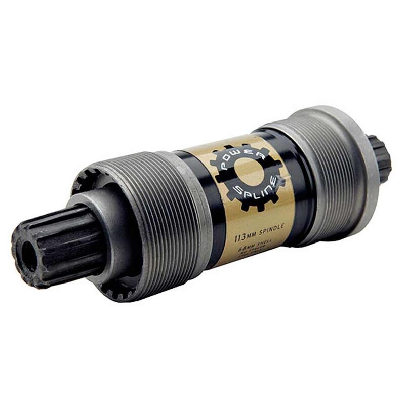 Truvativ * BOTTOM BRACKET, TRUVATIV, POWER SPLINE, BSA, 68mm, 118mm, Steel, Grey, 00.6415.029.000