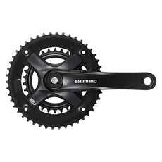 Shimano Shimano, FC-TY501-2, Crankset, Speed: 7/8, BCD: Rivets, 30/46, Square, 170mm, Black, MTB