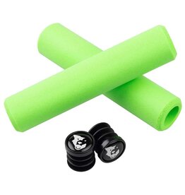 Wolf Tooth components * Wolf Tooth components, Razer, Grips, 135mm, Green, Pair