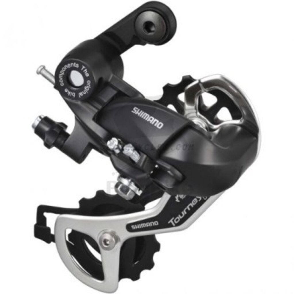 Shimano Shiman, Turney RD-TY300, Rear derailleur, 6/7sp., SGS, Black, With adapter