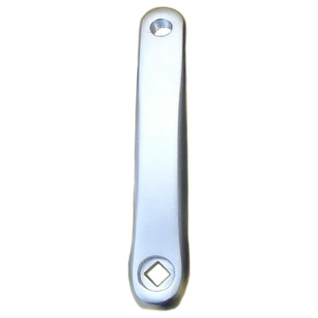 Evo * Evo E-Sport 430, Crank arm, Left, Alloy, Square Taper, SILVER 175MM