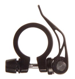 Evo EVO, Integrated Skewer, Seatpost Clamp, 28.6mm, Black