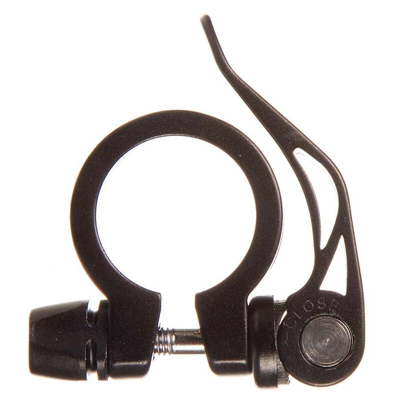 Evo EVO, Integrated Skewer, Seatpost Clamp, 28.6mm, Black