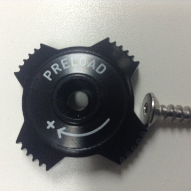 Rockshox *RockShox, 11.4015.242.000, Preload Adjuster Knob, Aluminium