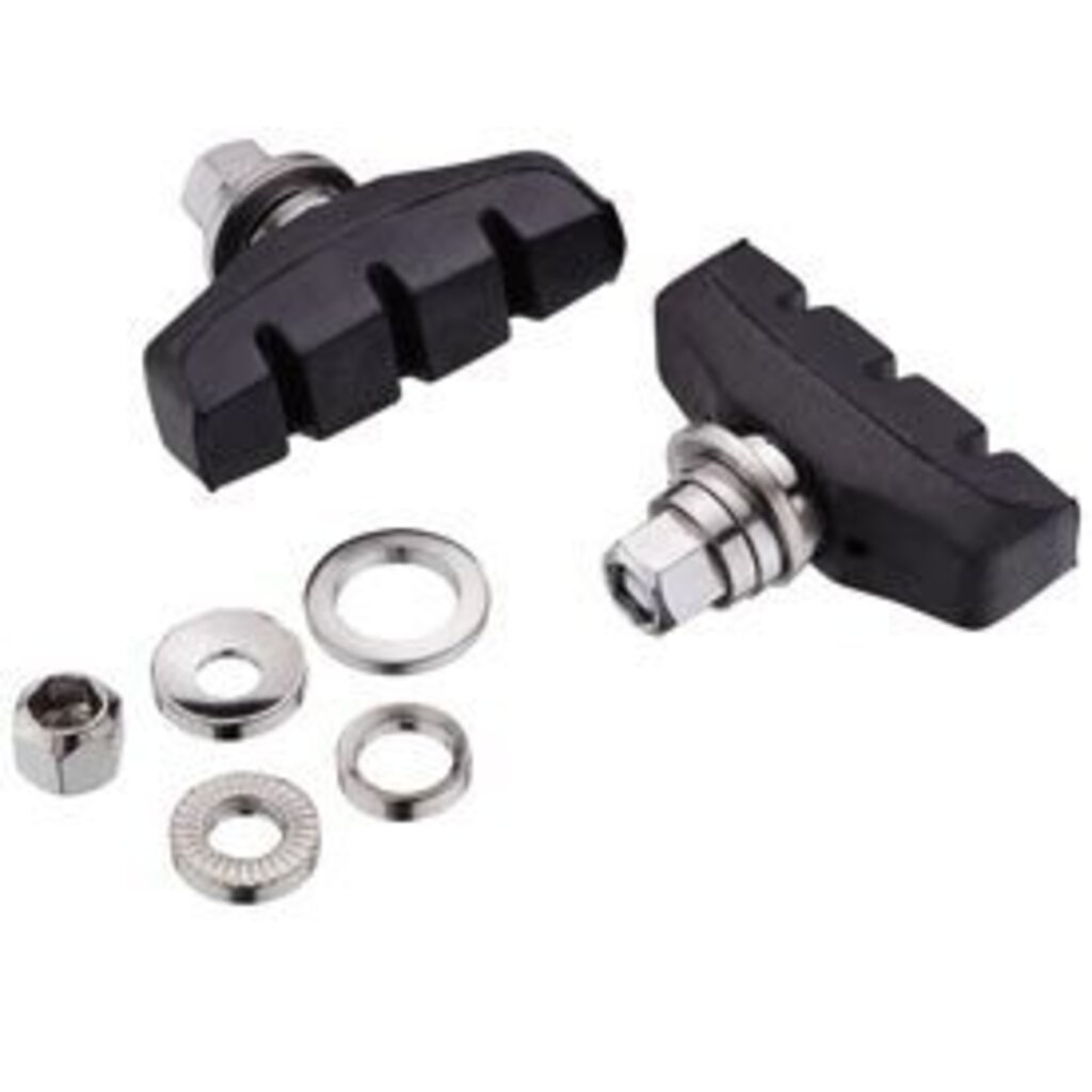 Jagwire BASICS X-AGE, JAGWIRE CANTILEVER BRAKE PADS, All-Weather (Aw), Black, Pair
