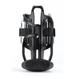 Lezyne Lezyne, Tubeless Flow Storage Loaded, Bottle Cage, Composite, Includes CO2 Head, V18 Multi-Tool with Tubeless Reamer & Tire Plug Kits, 2 CO2 Cartridges (Right)