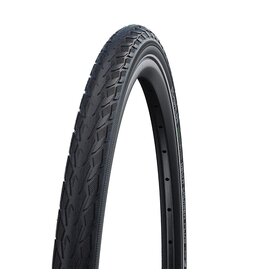 Schwalbe Schwalbe, Delta Cruiser Plus, Hybrid Tire, 700x32C, Wire, Clincher, GreenCompound, PunctureGuard, 50TPI, Black