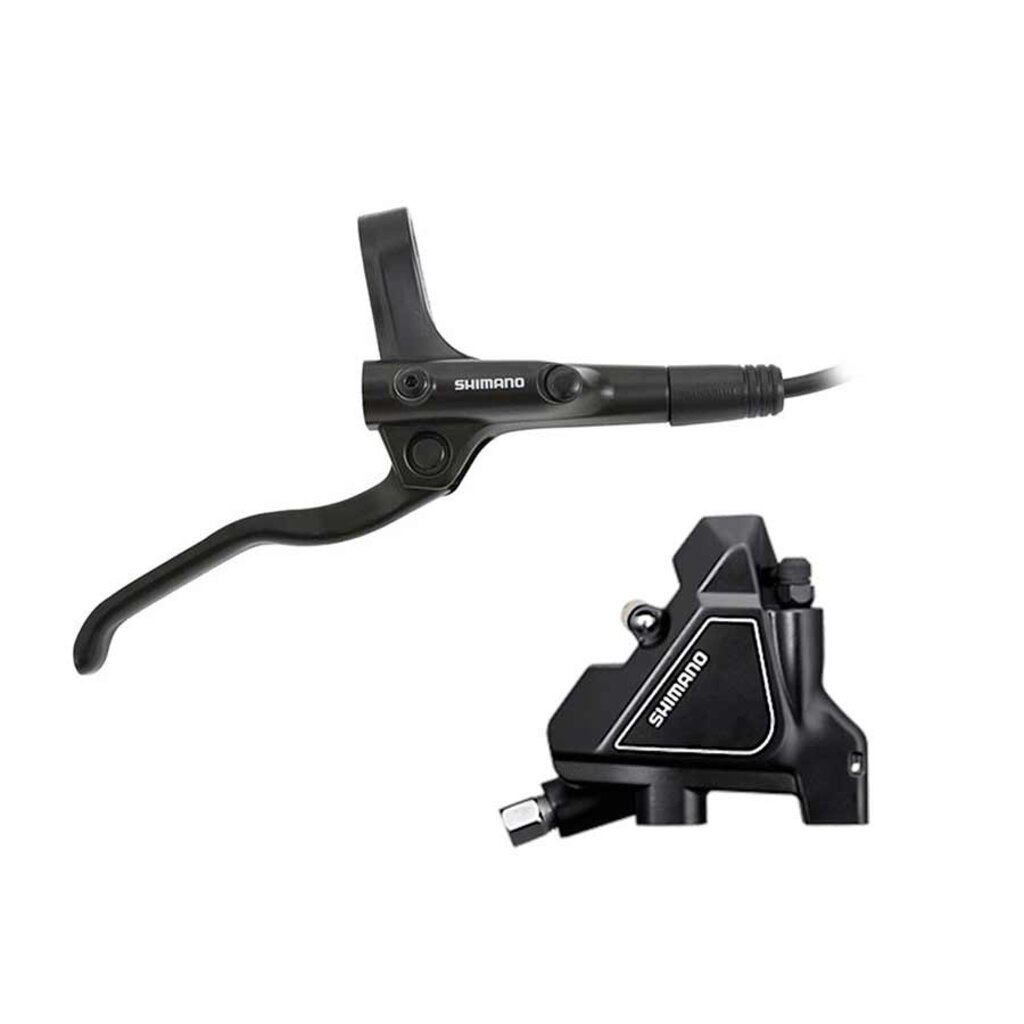 Shimano Shimano, BL-MT200/BR-UR300, MTB Hydraulic Disc Brake, Rear, Flat mount, Black, Set