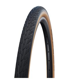 Schwalbe Schwalbe, Road Cruiser, Mountain Tire, 27''x1-1/4, Wire, GreenCompound, K-Guard, 50TPI, Gumwall