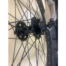 * FRONT, WHEEL, SUN MAMMOTH, 24",/XT HB-M756 BK/BLK CHAMP, disc, eyelet