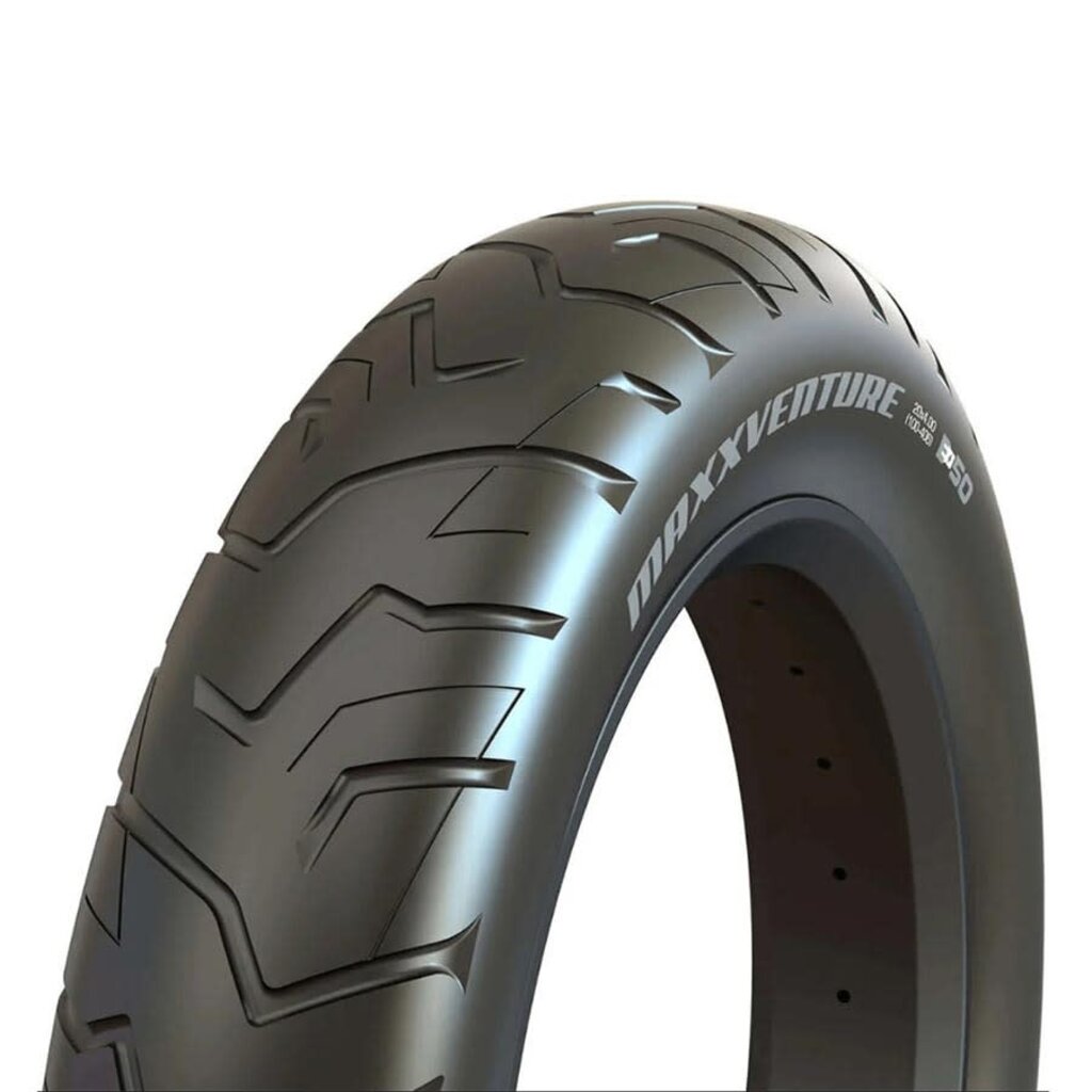 Maxxis Maxxis, MaxxVenture, Hybrid Tire, 20"x4.00, Wire, Clincher, 27x2TPI, Black