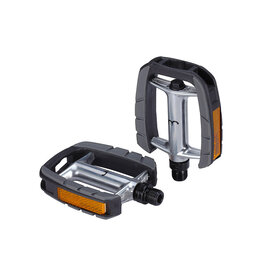 BBB Cycling BBB Cycling, BPD-43 ComfortLight, Pedals, Body: Aluminum, Spindle: Cr-Mo, 9/16'', Grey, Pair