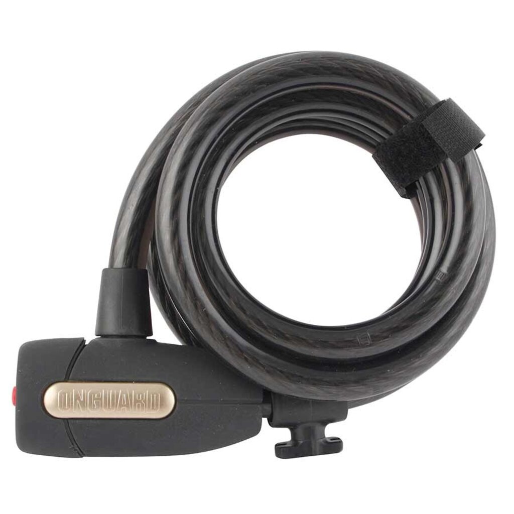 Onguard OnGuard, Tough Titan, Coil cable with key lock, 12mm x 180cm (12mm x 5.9')
