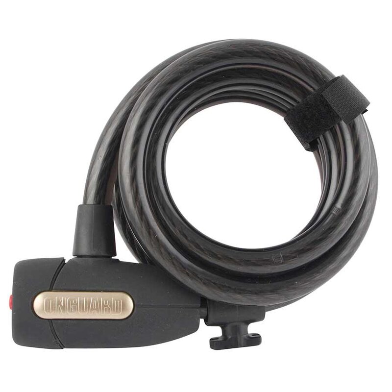 Onguard OnGuard, Tough Titan, Coil cable with key lock, 12mm x 180cm (12mm x 5.9')