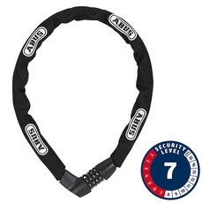 Abus Abus, Tresor 1385, Chain Lock, Combo, 7mm, 85cm, 2.8', Black