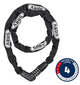 Abus Abus, Steel-O-Chain 5805C Chain with combination lock, 5mm x 75cm (5mm x 2.5'), Black