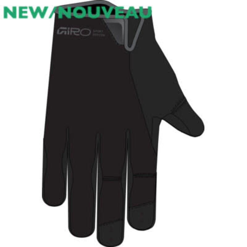 GIRO GLOVES DND Gel Gloves BLACK