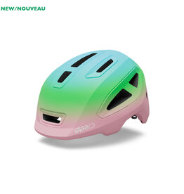 GIRO HELMET Scamp ll, Pink/Green Fade