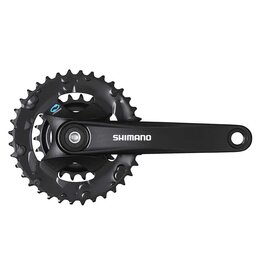 Shimano Shimano, FC-M315-2, Crankset, Speed: 7/8, BCD: Rivets, 22/36, Square, 175mm, Black, MTB